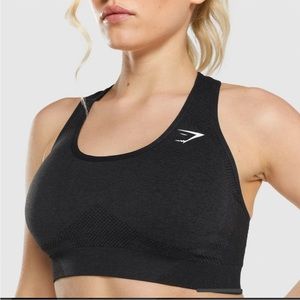 Gymshark seamless sports bra black size xs